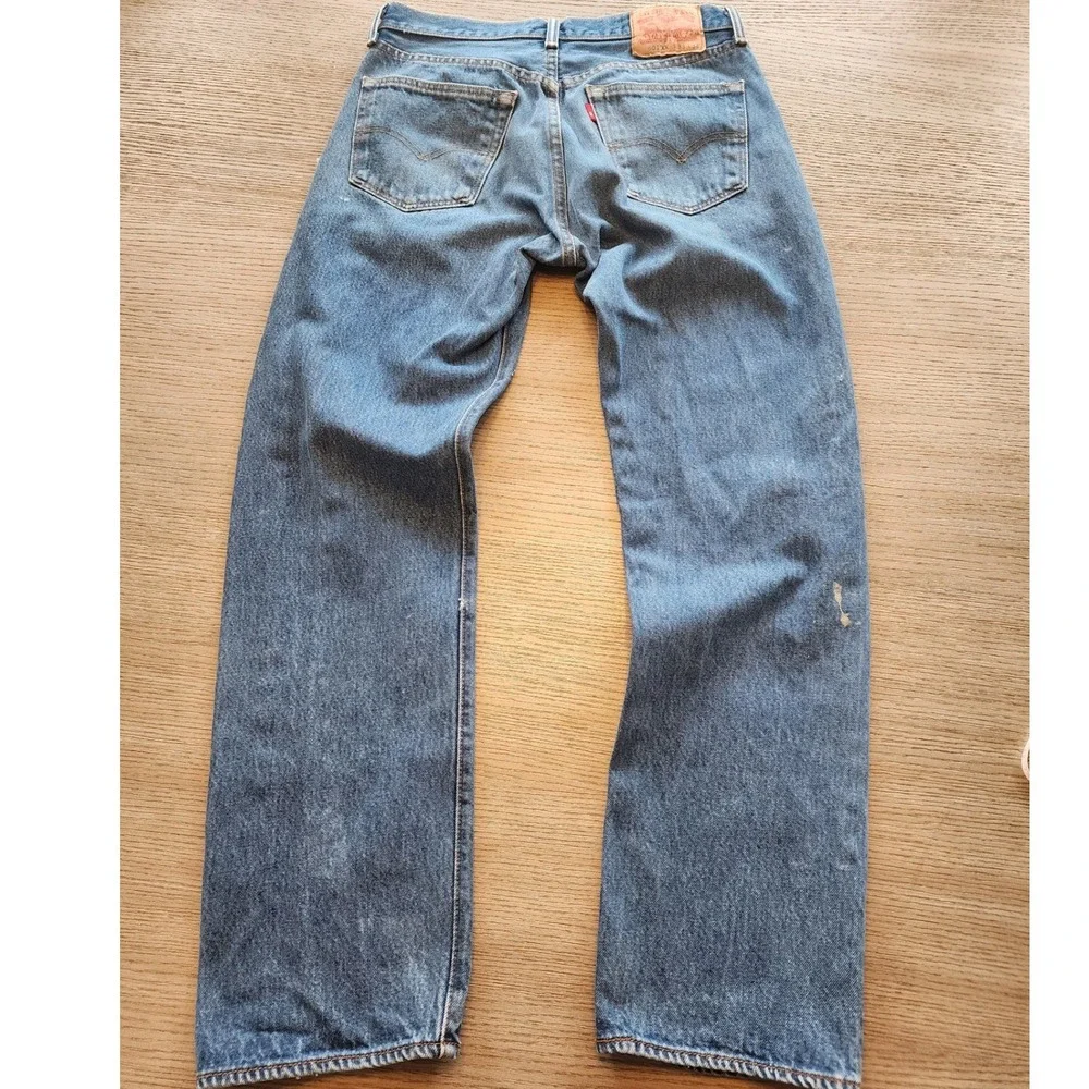 🔥VTG 501XX 90s Levis Jeans 33x34 Straight Leg. Streetwear skatecore Grunge Y2K